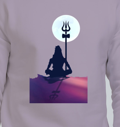 Lord Shiva oversized sweatshirt