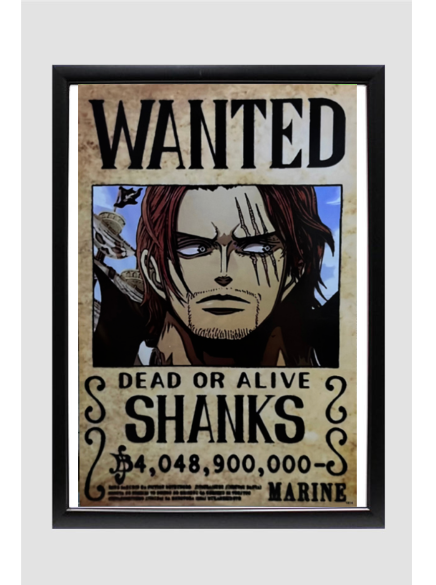 Shanks bounty poster