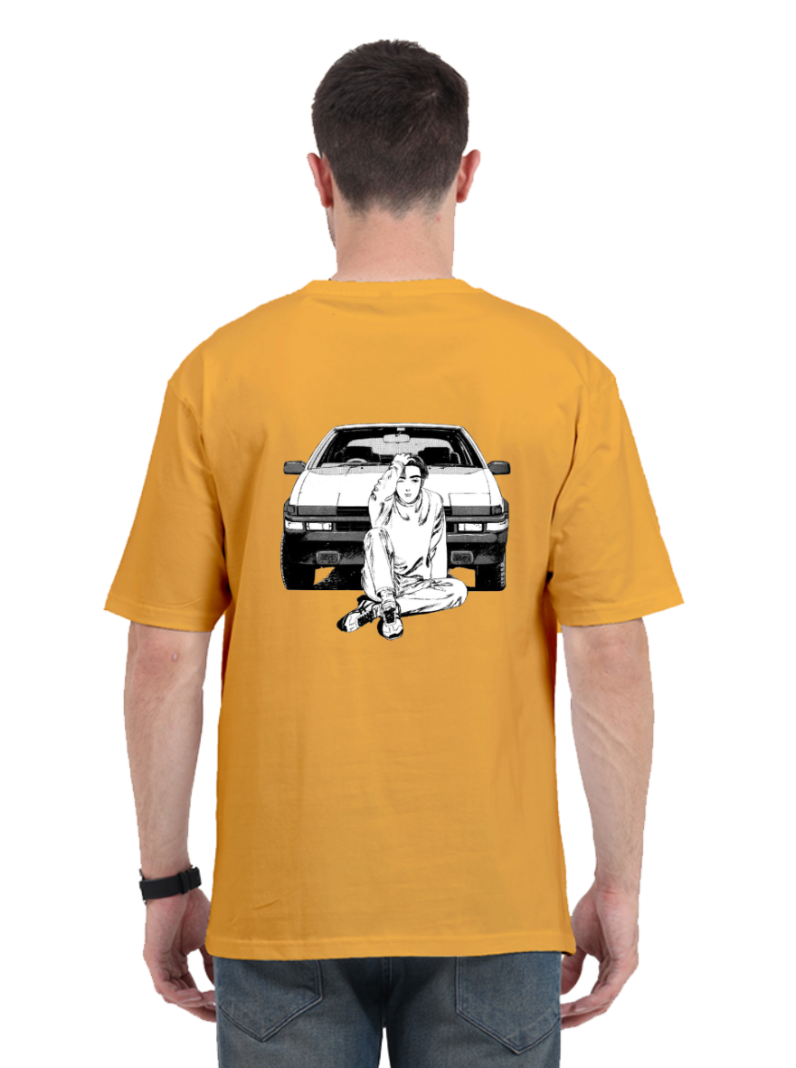 Initial-D oversized t-shirt