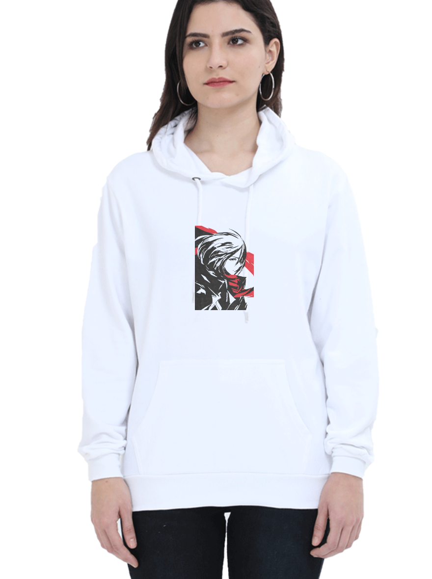 Mikasa dual printed hoodie