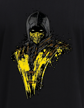 Mortal kombat x Scorpion oversized t-shirt