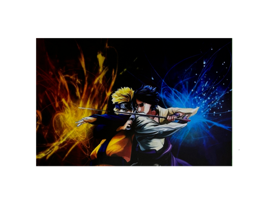 Naruto vs Sasuke poster