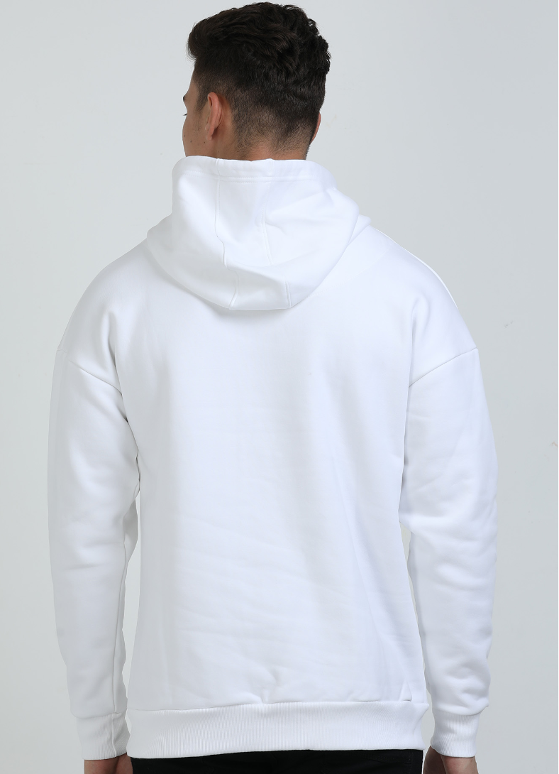 Oversized printed hoodie