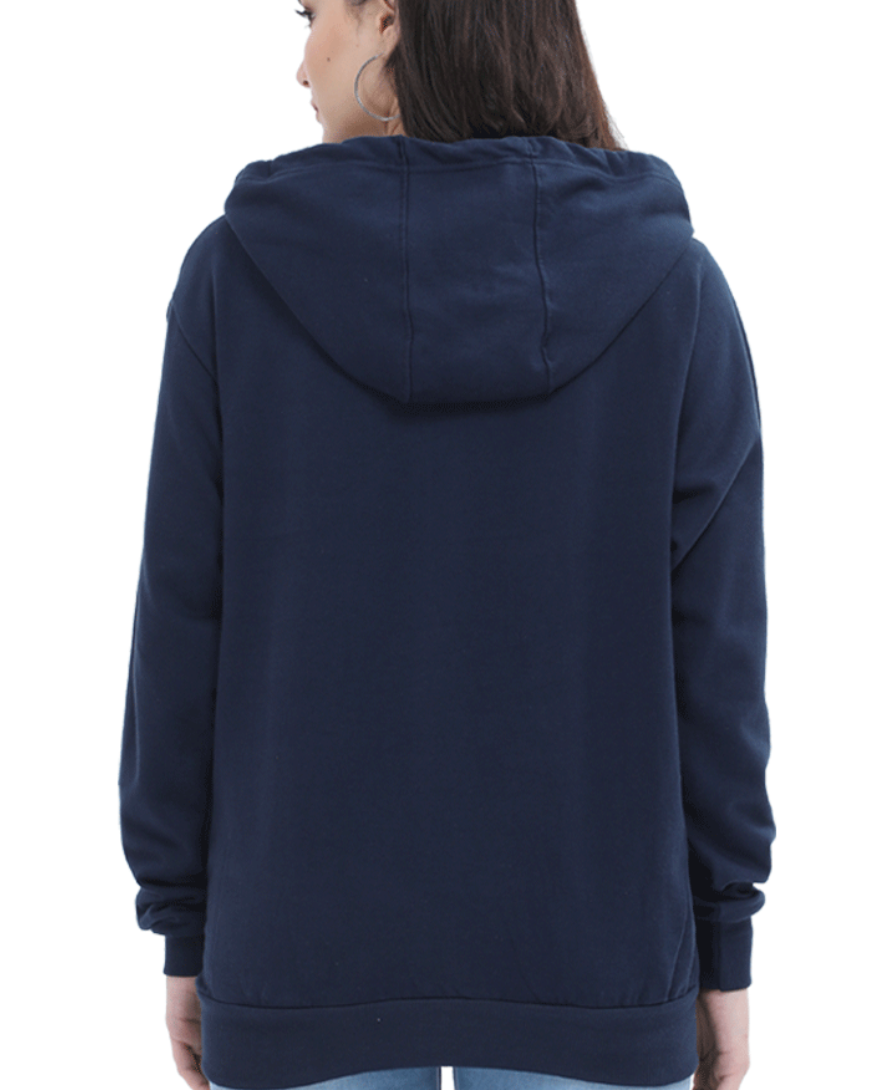 Regular printed hoodie