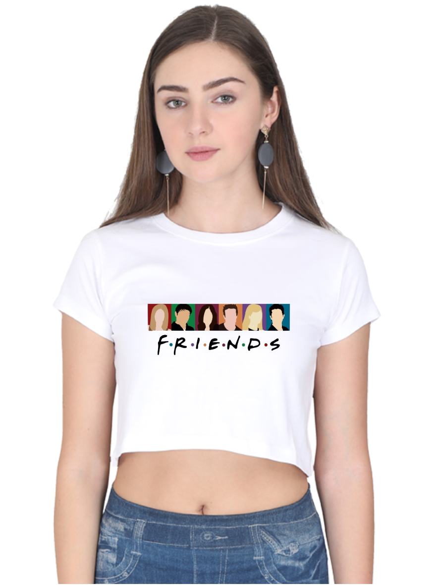 Friends crop top