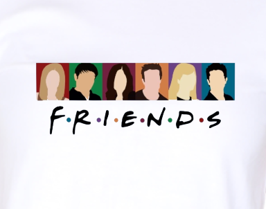 Friends crop top