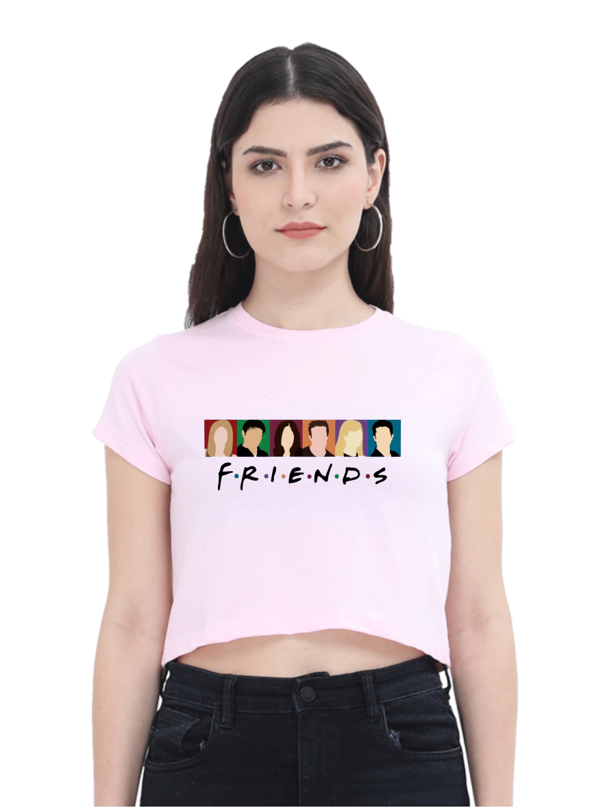 Friends crop top