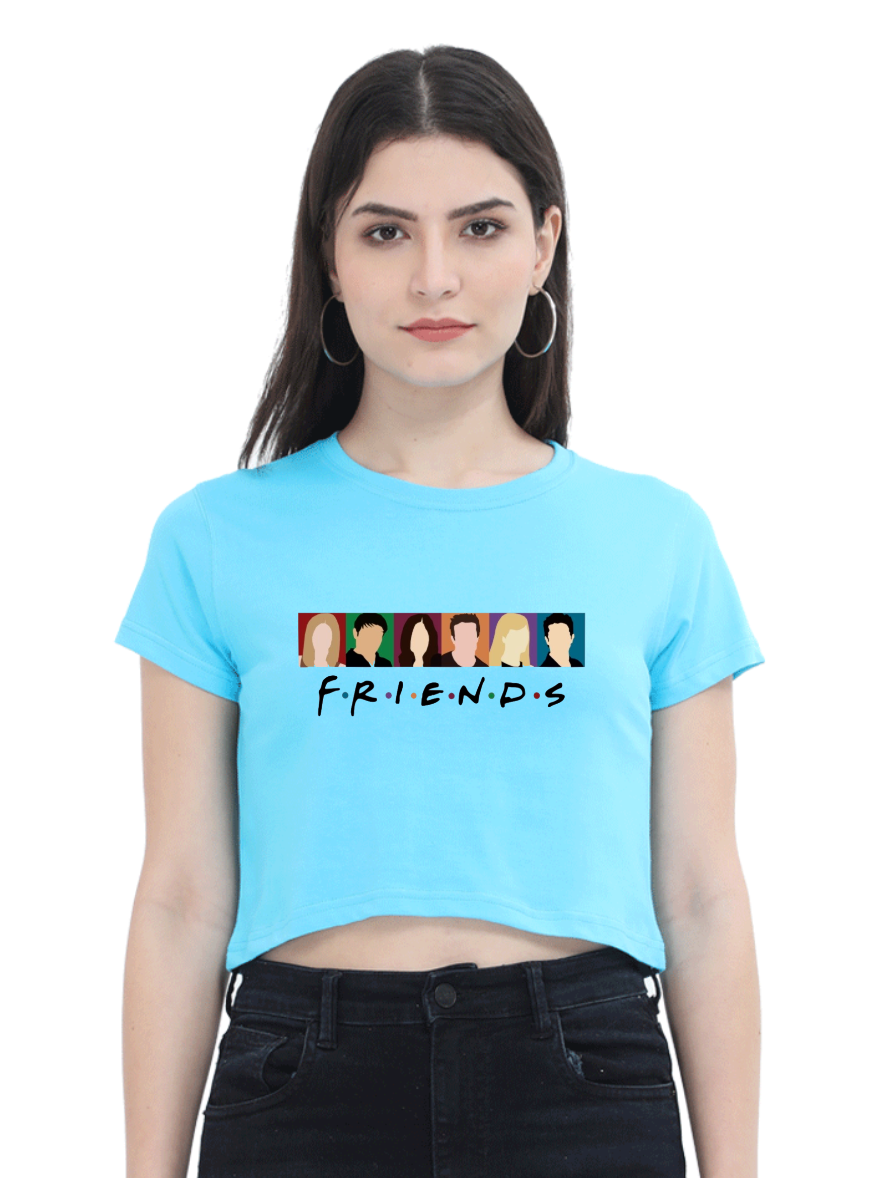 Friends crop top