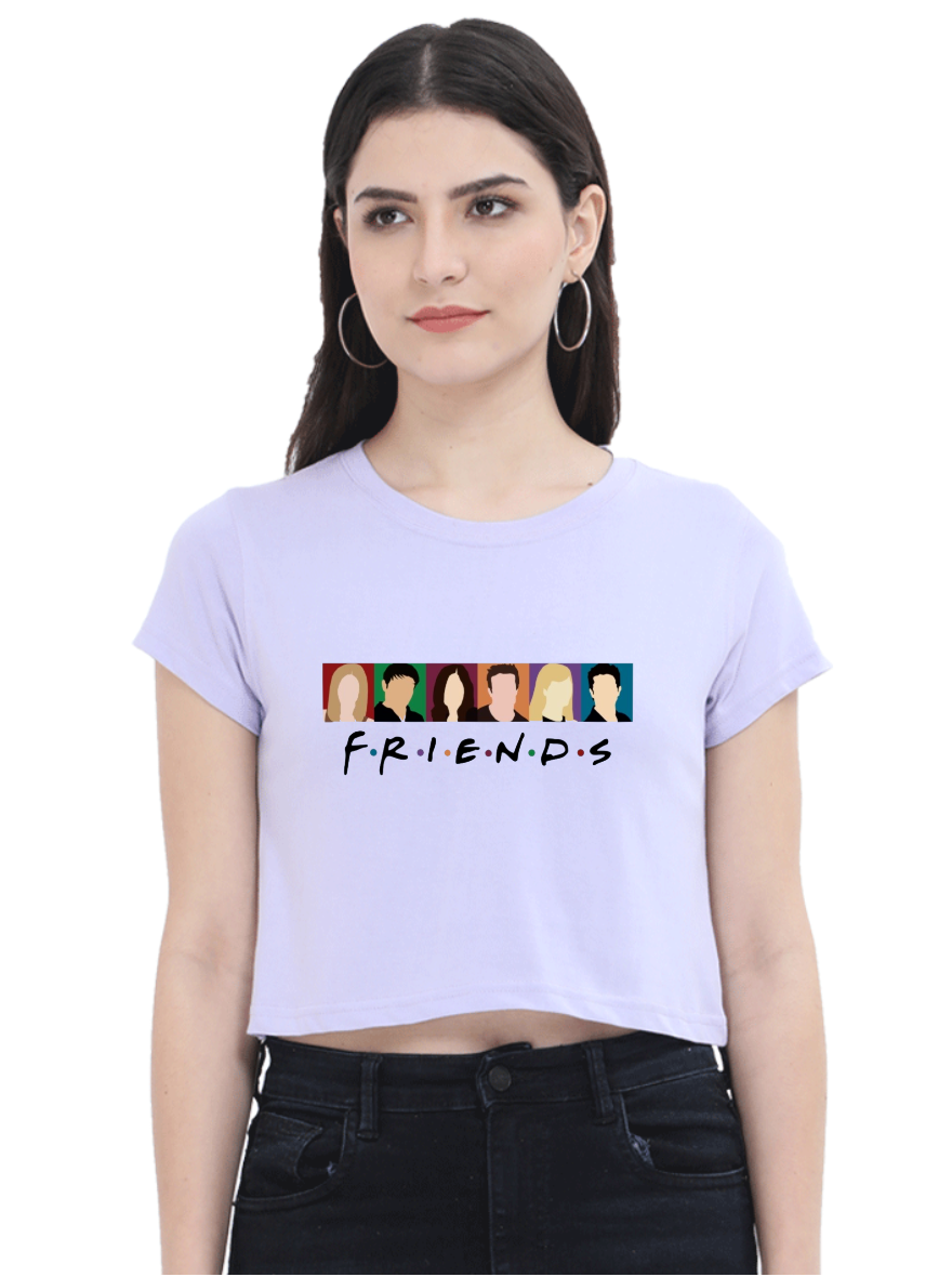 Friends crop top