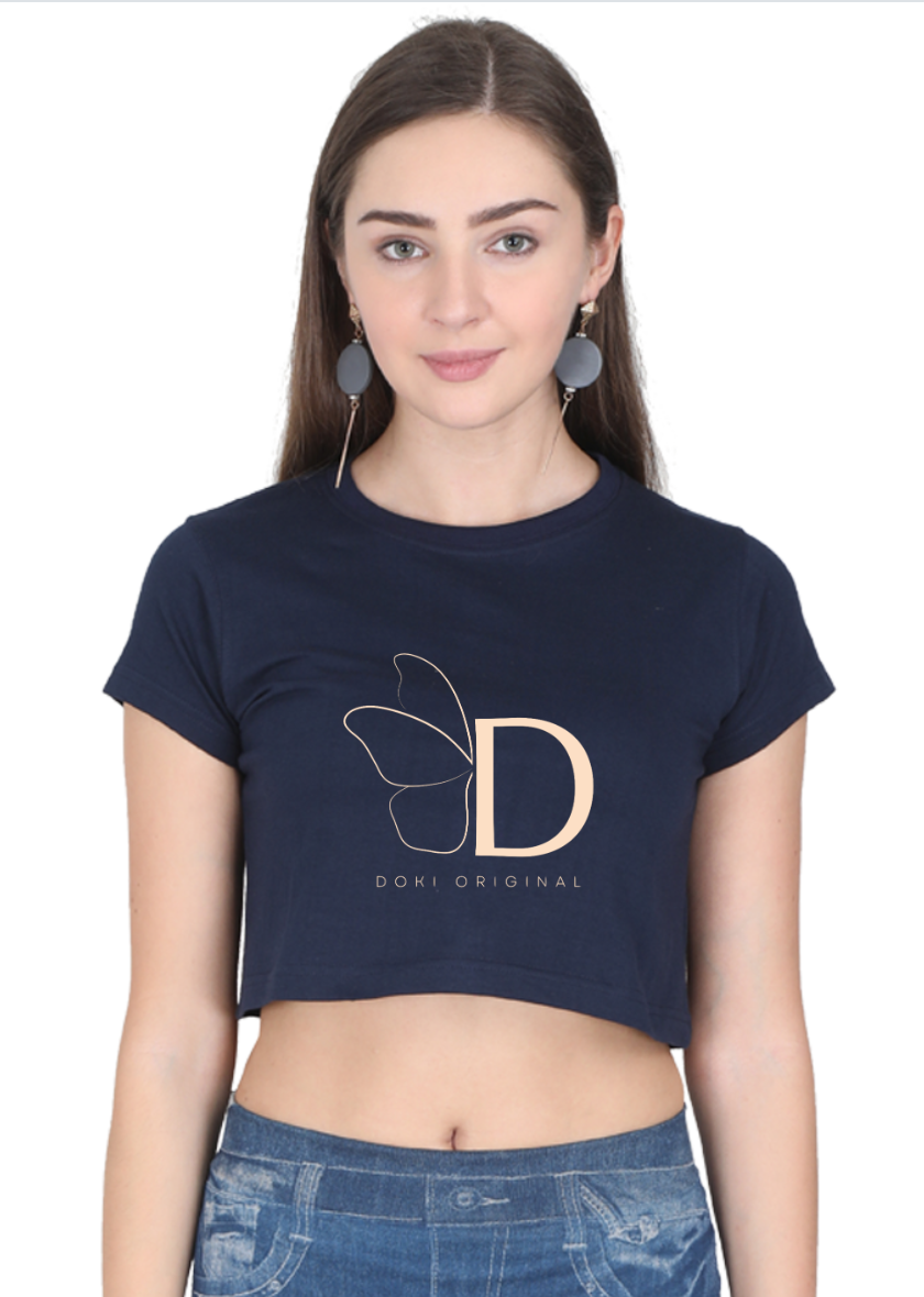 Printed crop top