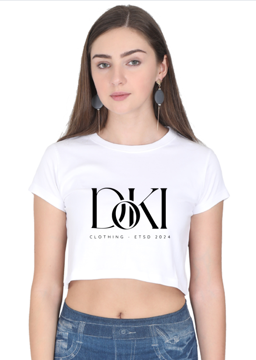 Printed crop top