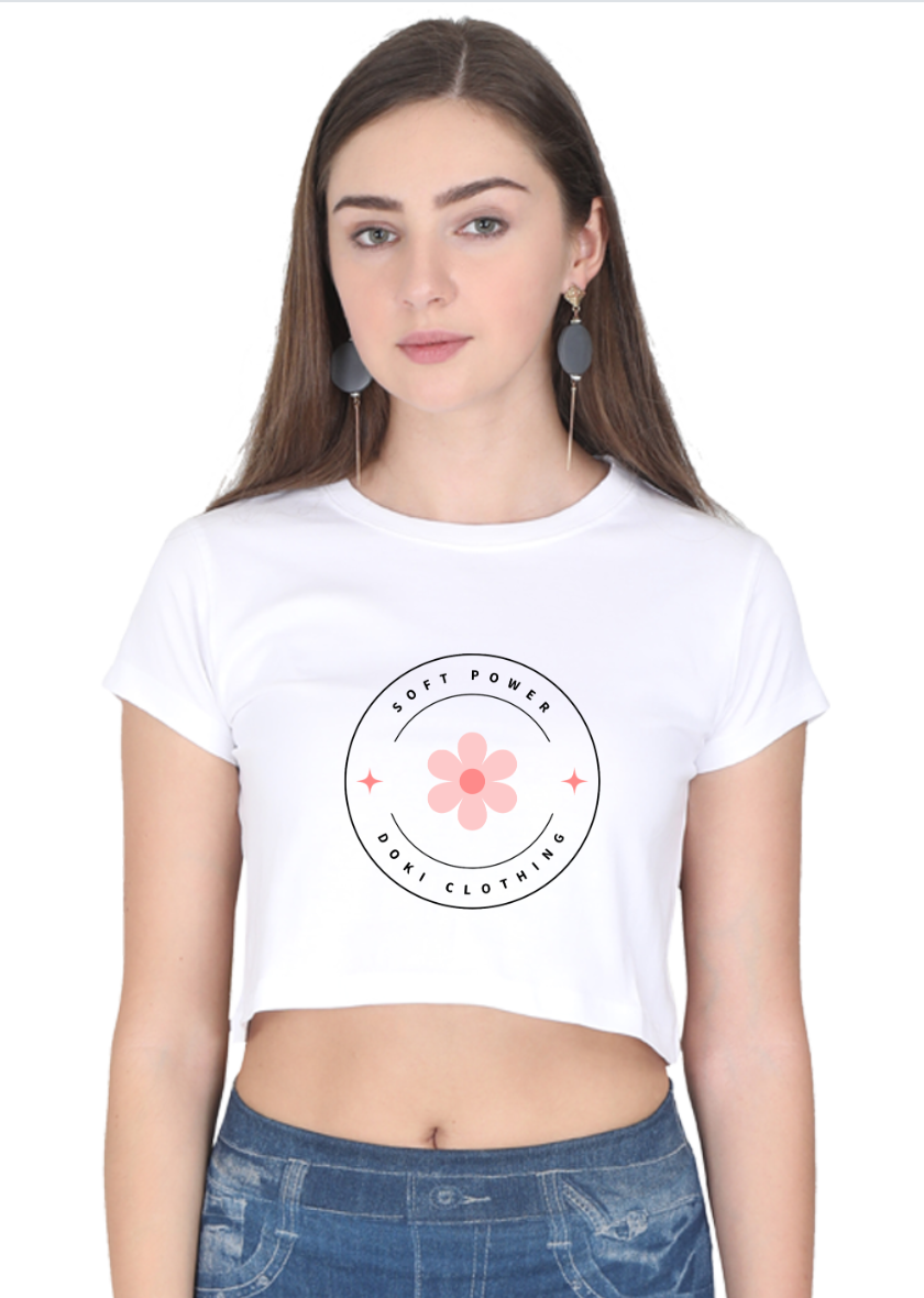 Printed crop top