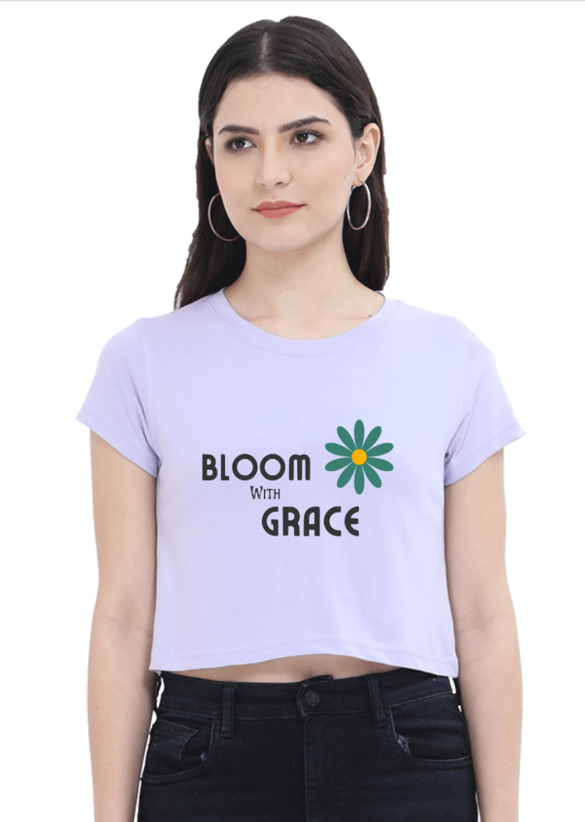 Printed crop top