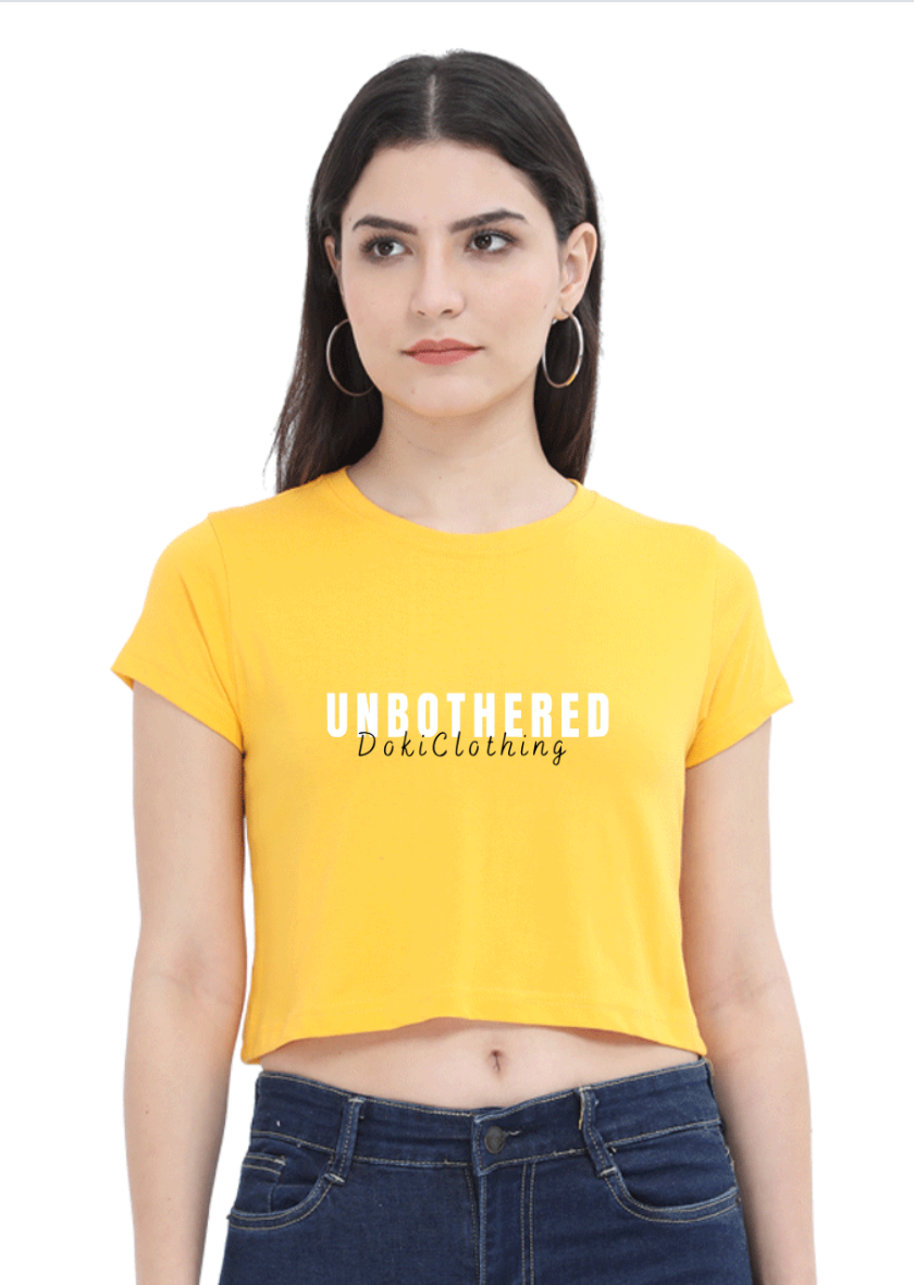 Printed crop top
