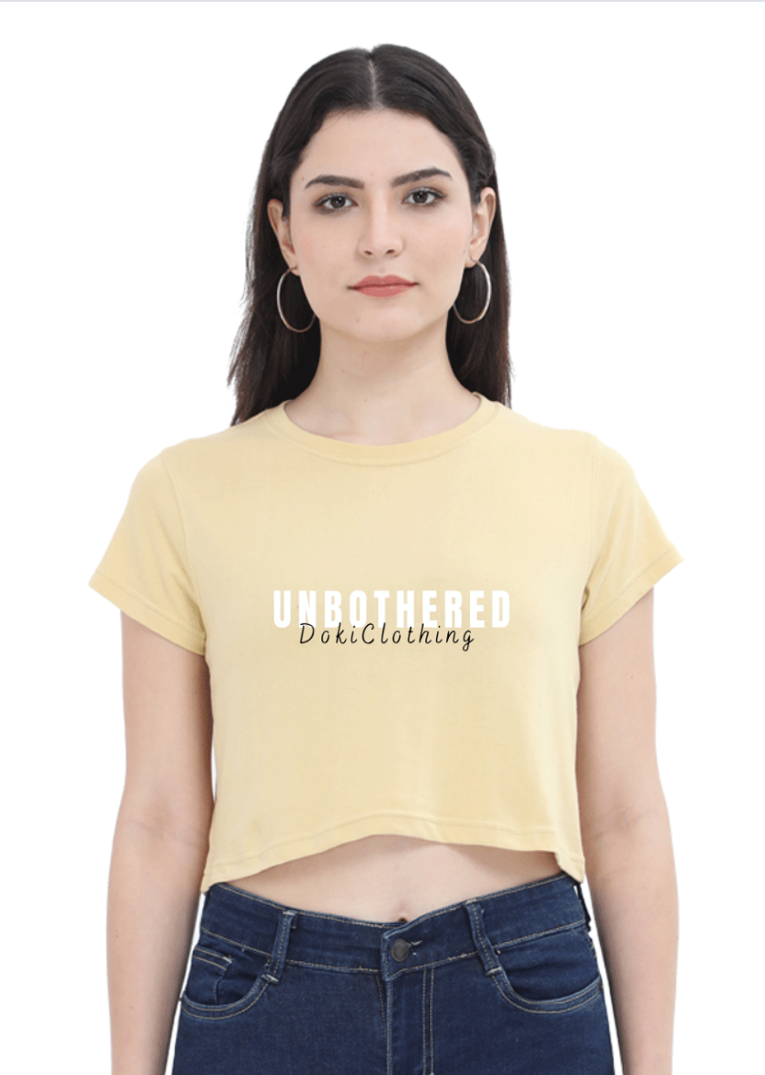 Printed crop top