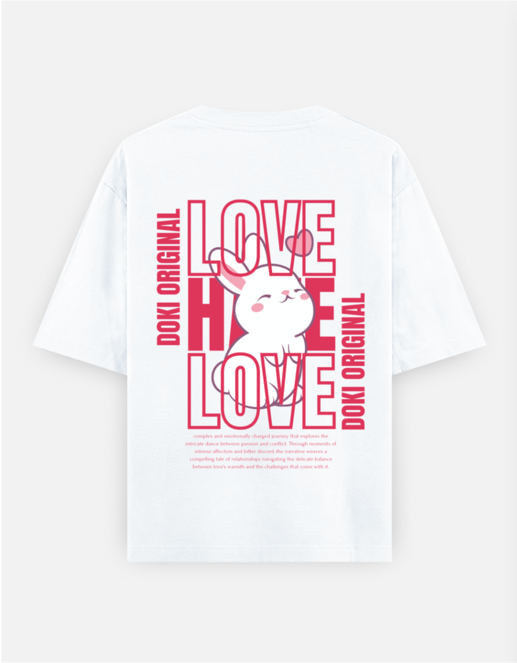 Oversized printed t-shirt
