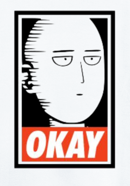 One Punch Man oversized t-shirt