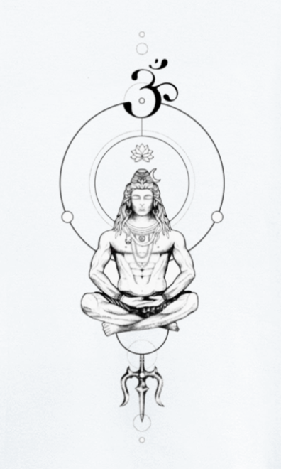 Lord Shiva oversized t-shirt
