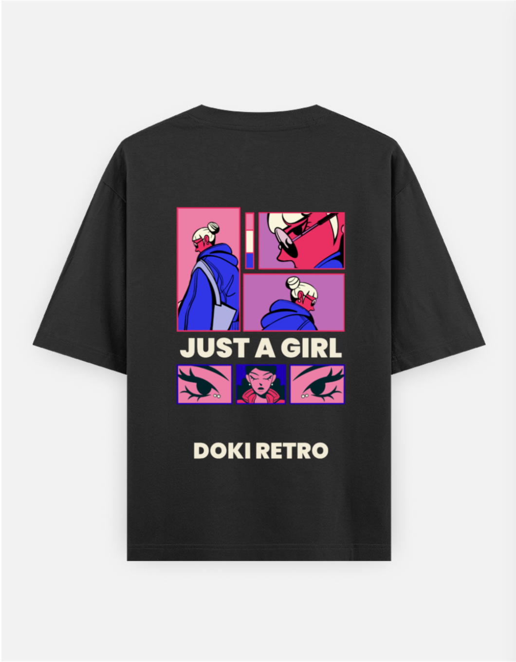 Oversized printed t-shirt