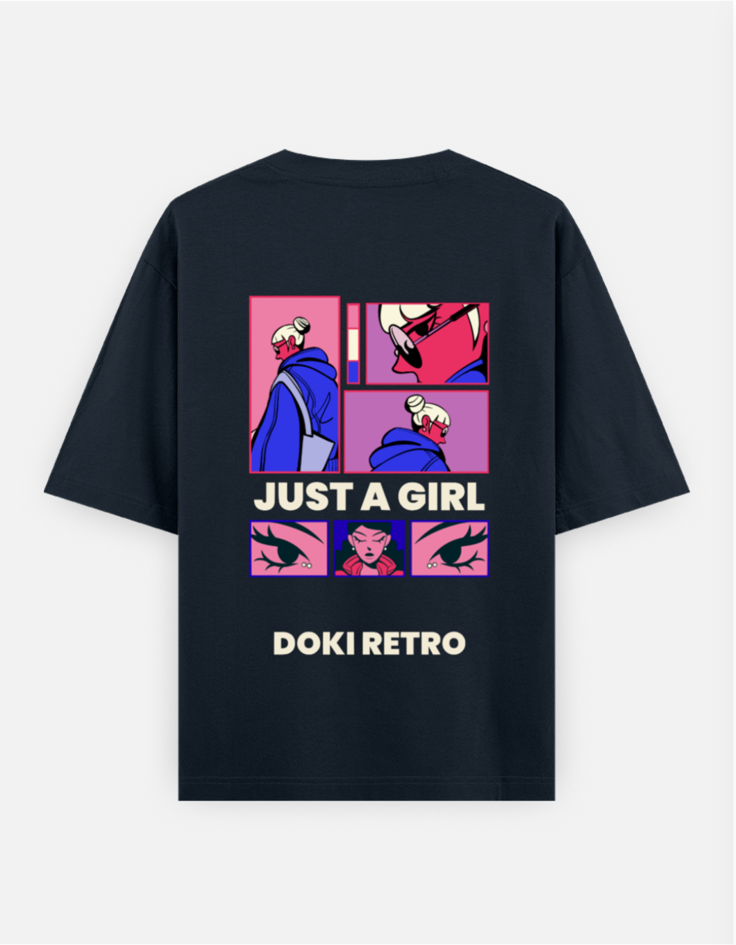 Oversized printed t-shirt