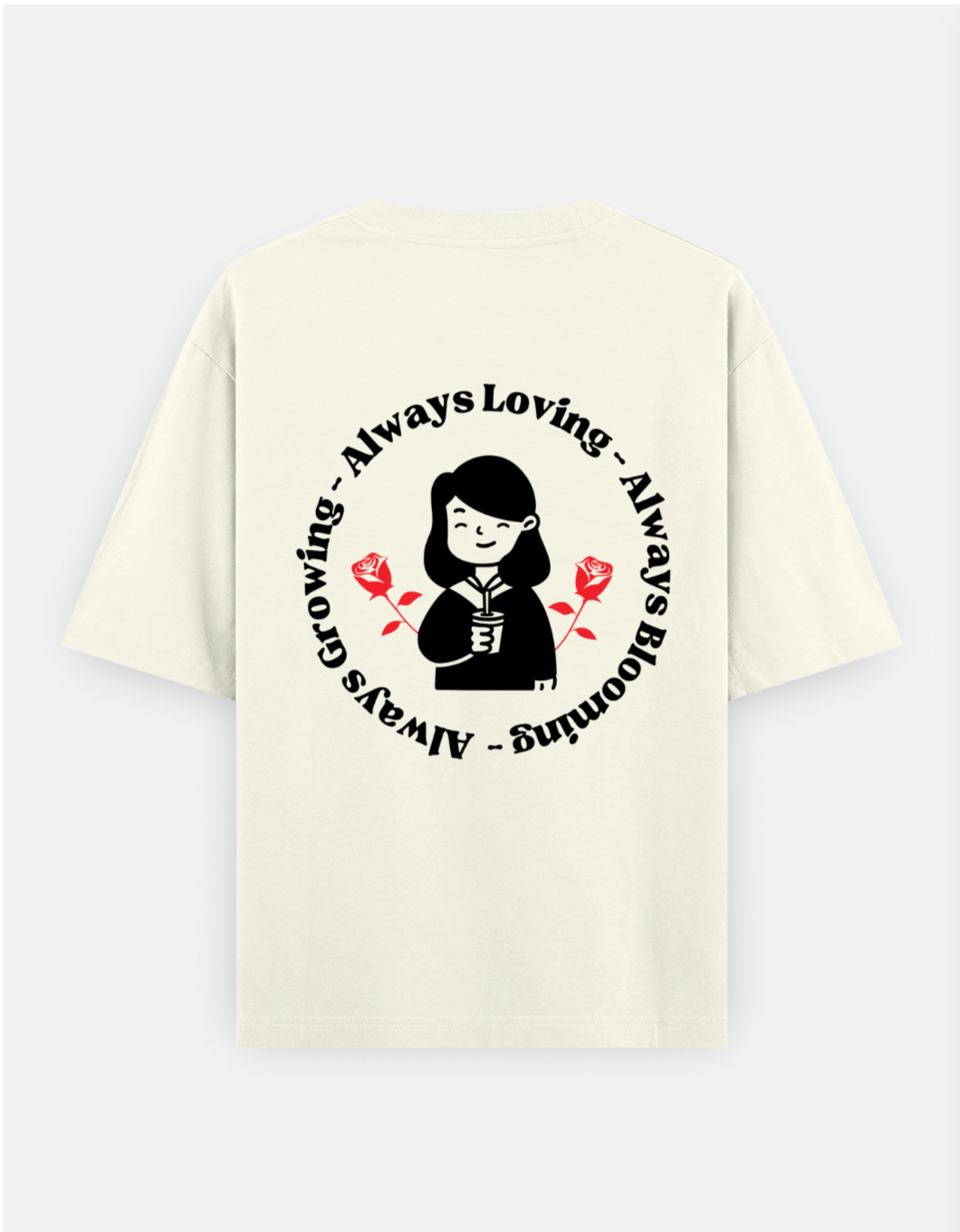 Oversized printed t-shirt