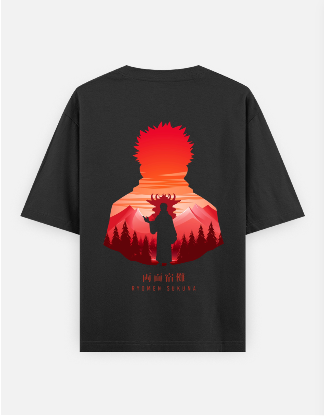 Sukuna x Jujutsu Kaisen oversized t-shirt