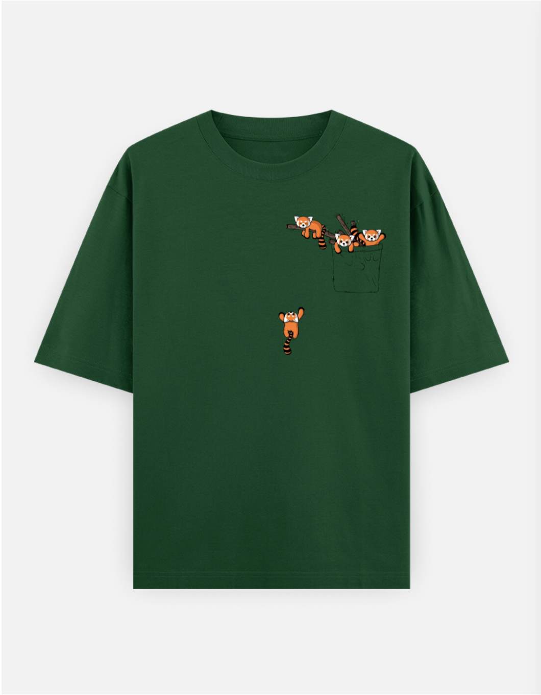 Printed oversized t-shirt