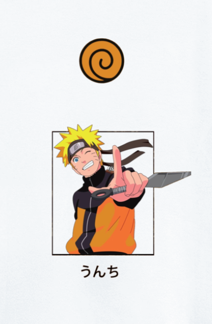 Naruto Uzumaki oversized t-shirt