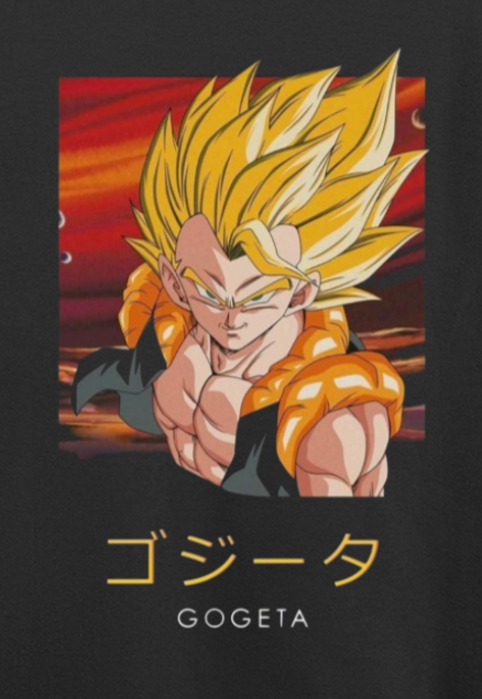 Gogeta x Dragon Ball oversized t-shirt