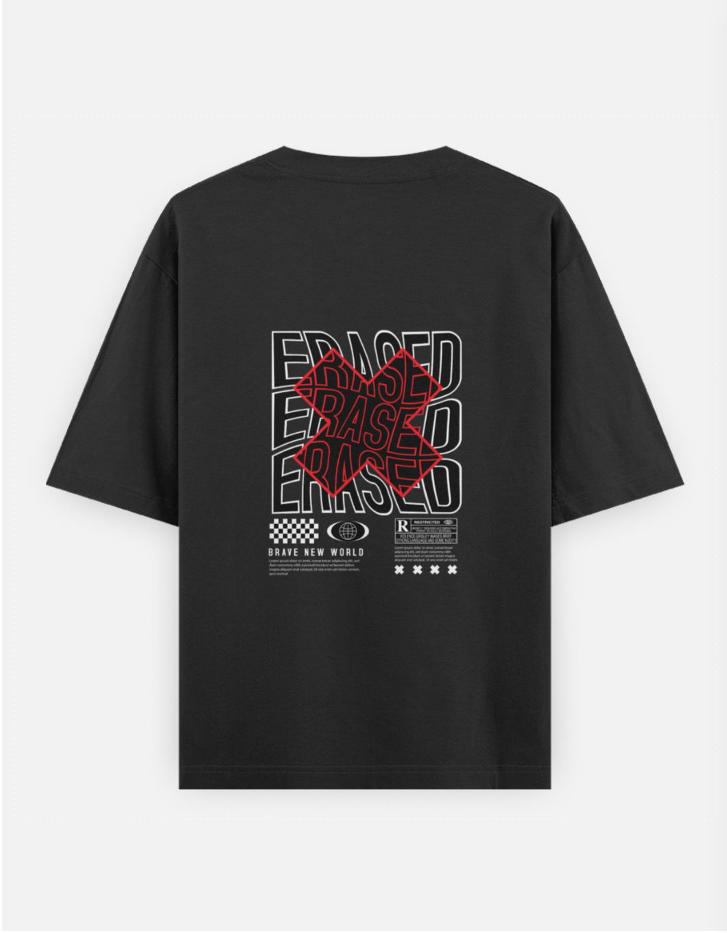 Oversized printed t-shirt
