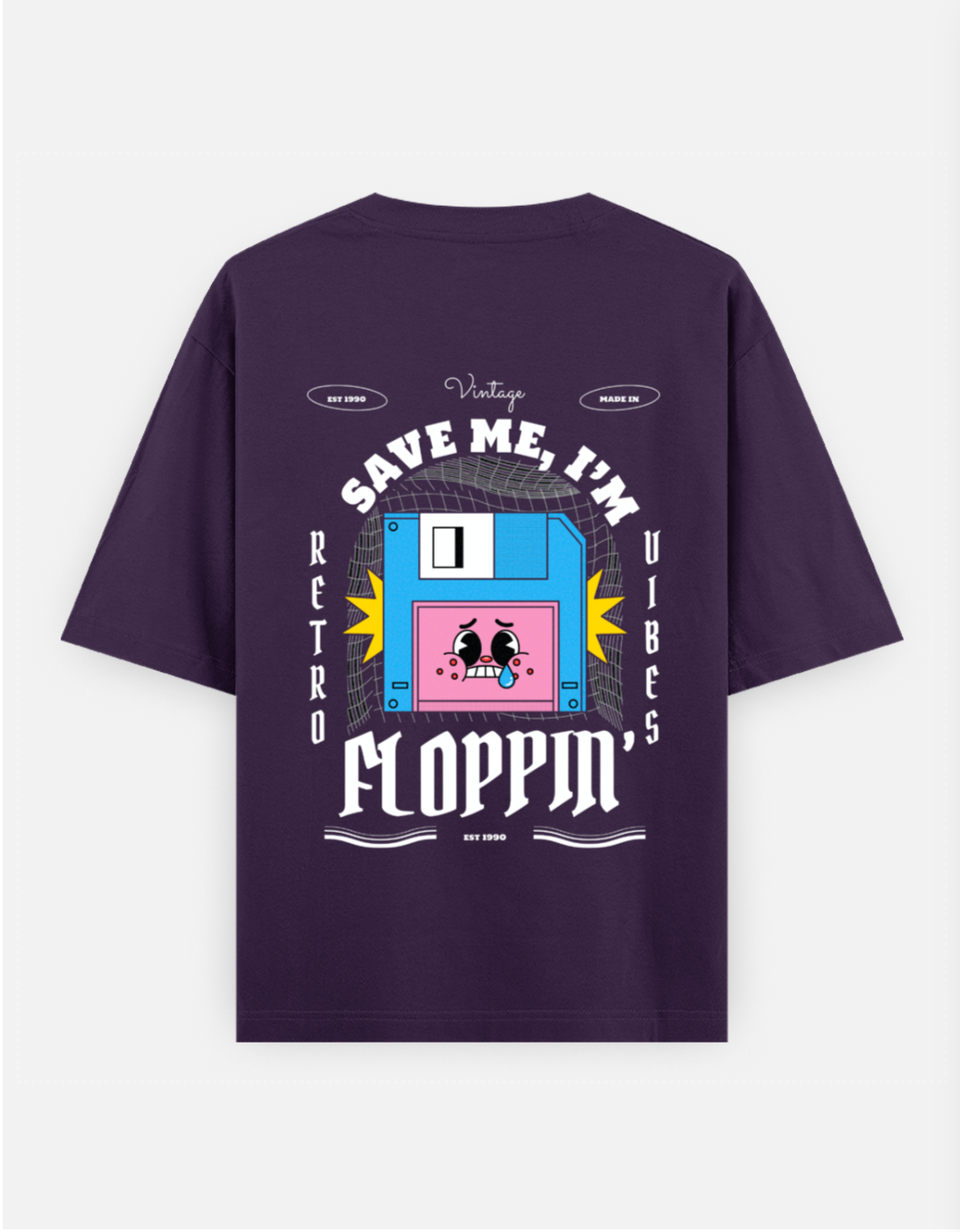 Oversized printed t-shirt