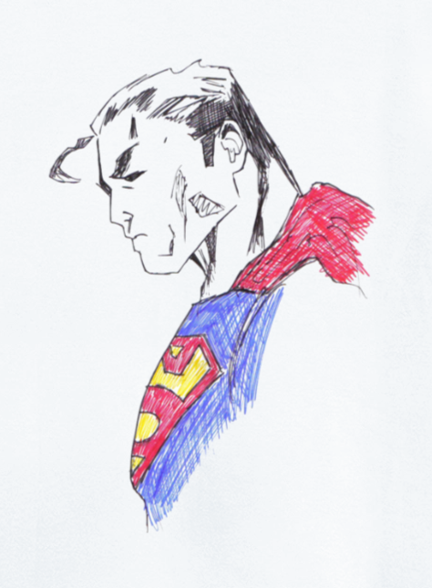 Superman x DC oversized t-shirt
