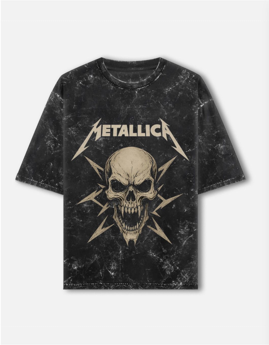 Metallica acid wash t-shirt