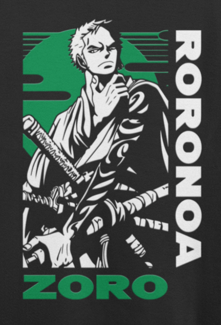 Zoro x One Piece oversized t-shirt