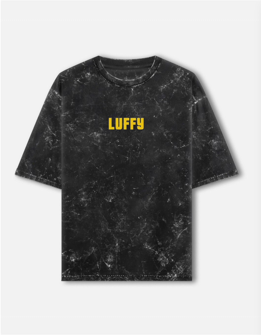 Luffy x One Piece acid wash t-shirt