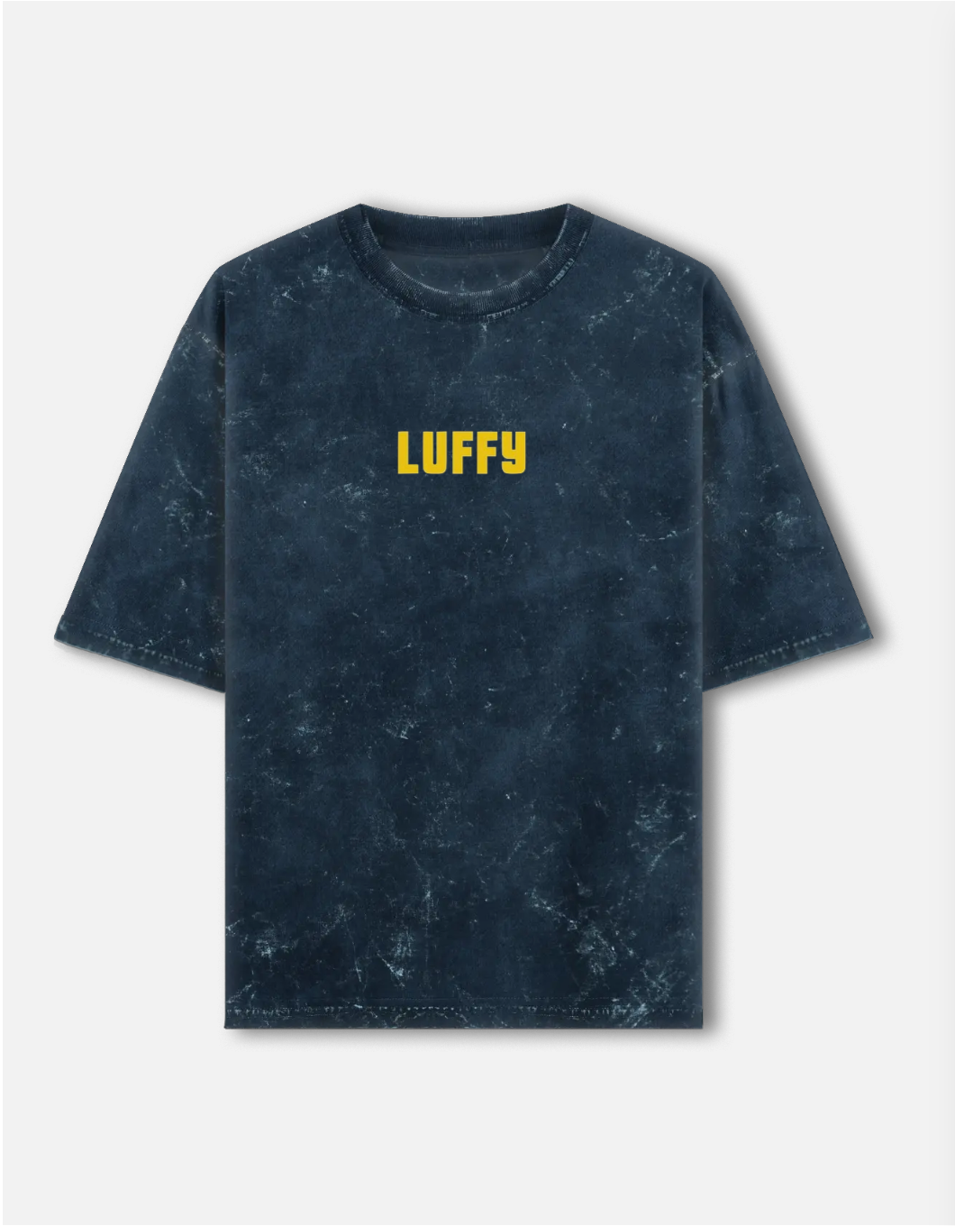 Luffy x One Piece acid wash t-shirt