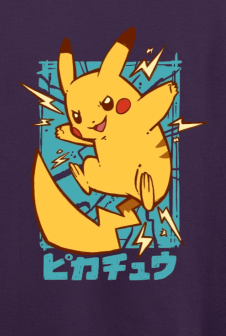 Pikachu x Pokemon oversized t-shirt