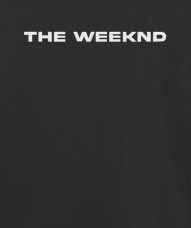 The Weeknd oversized t-shirt