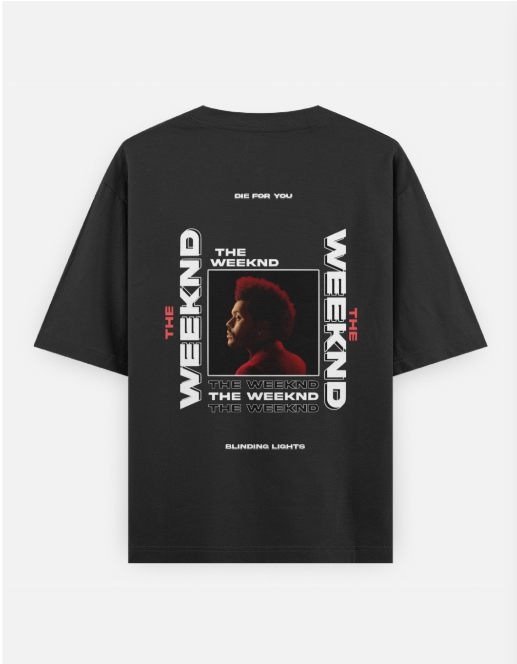 The Weeknd oversized t-shirt