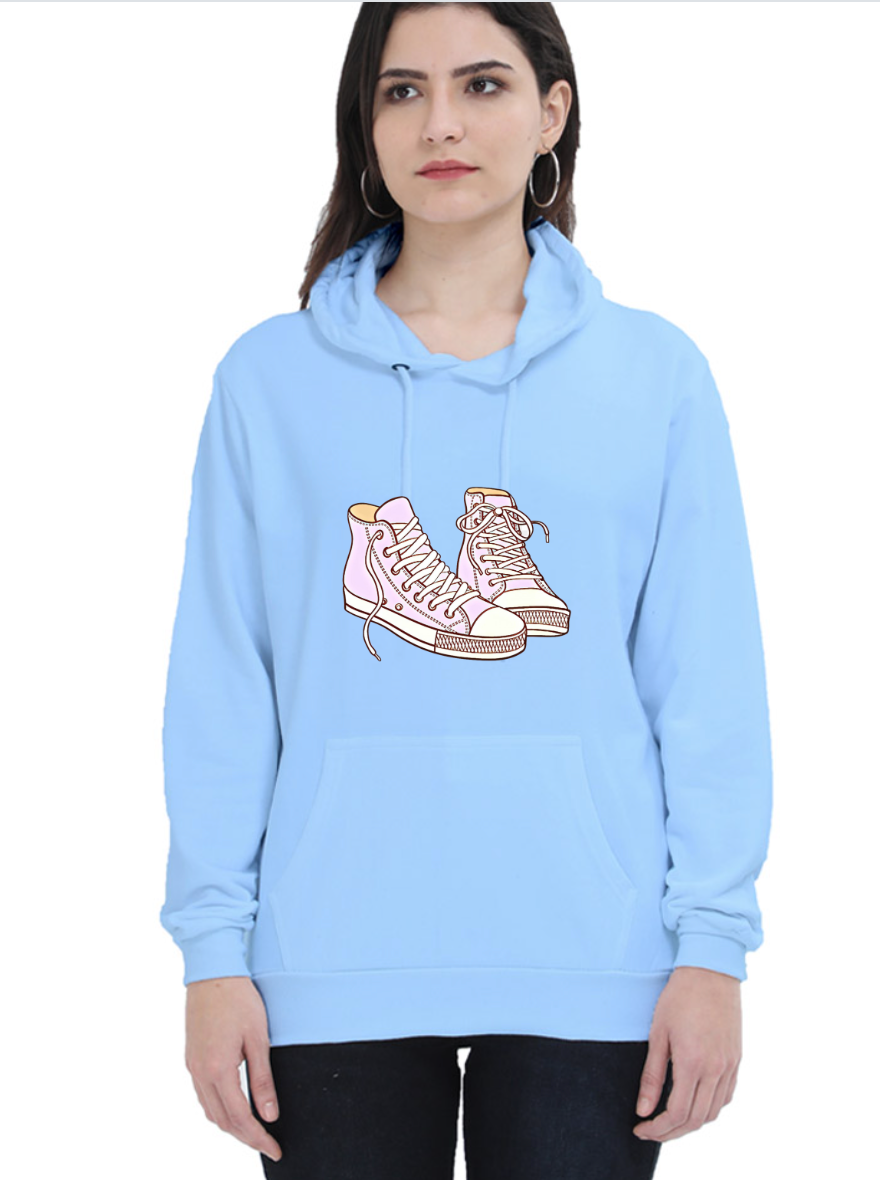 Regular printed hoodie