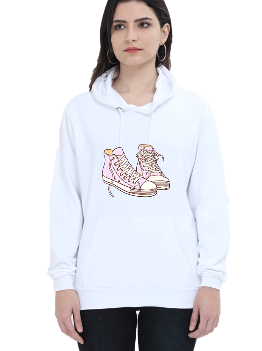 Regular printed hoodie