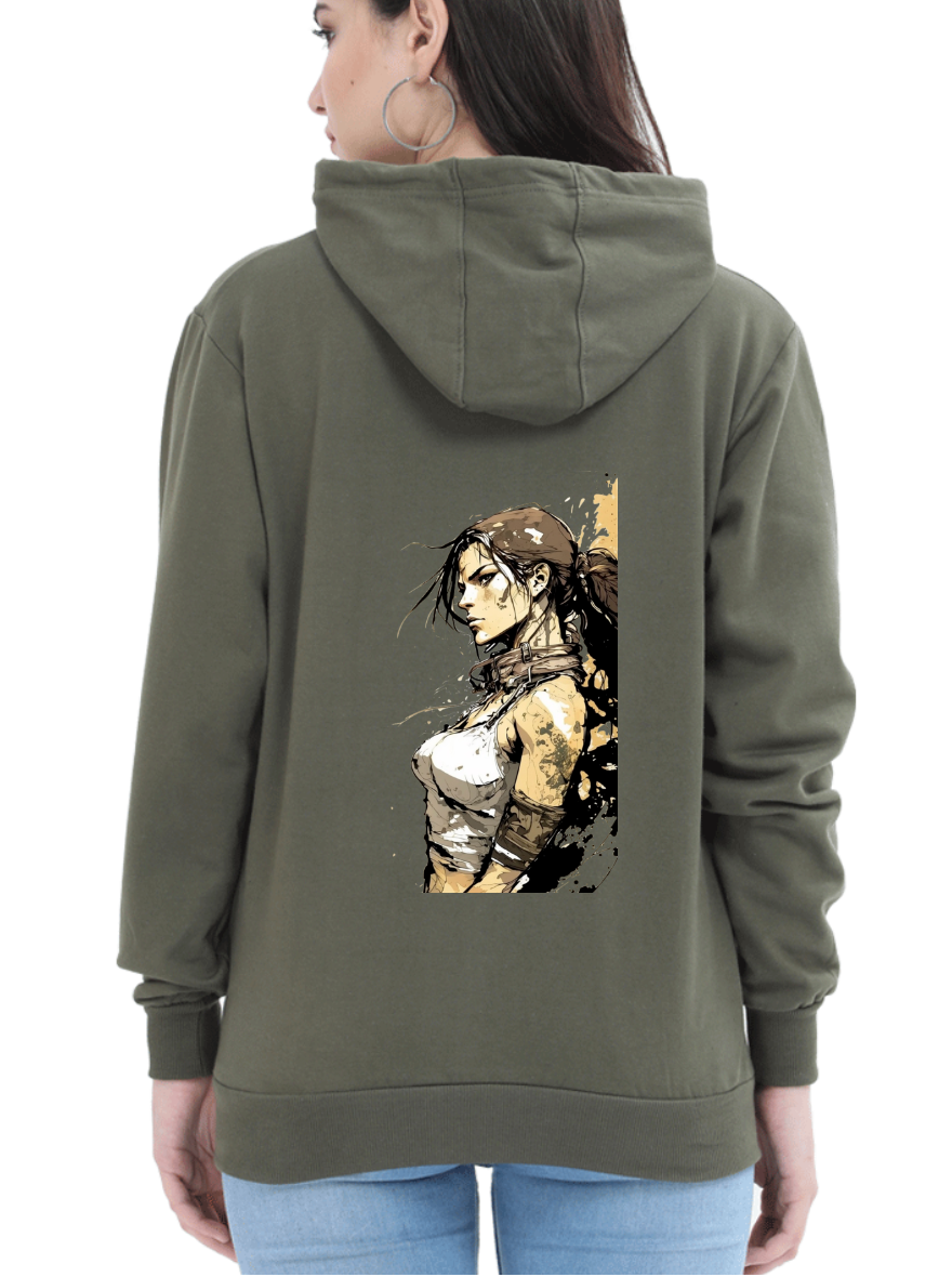 Lara croft regular hoodie