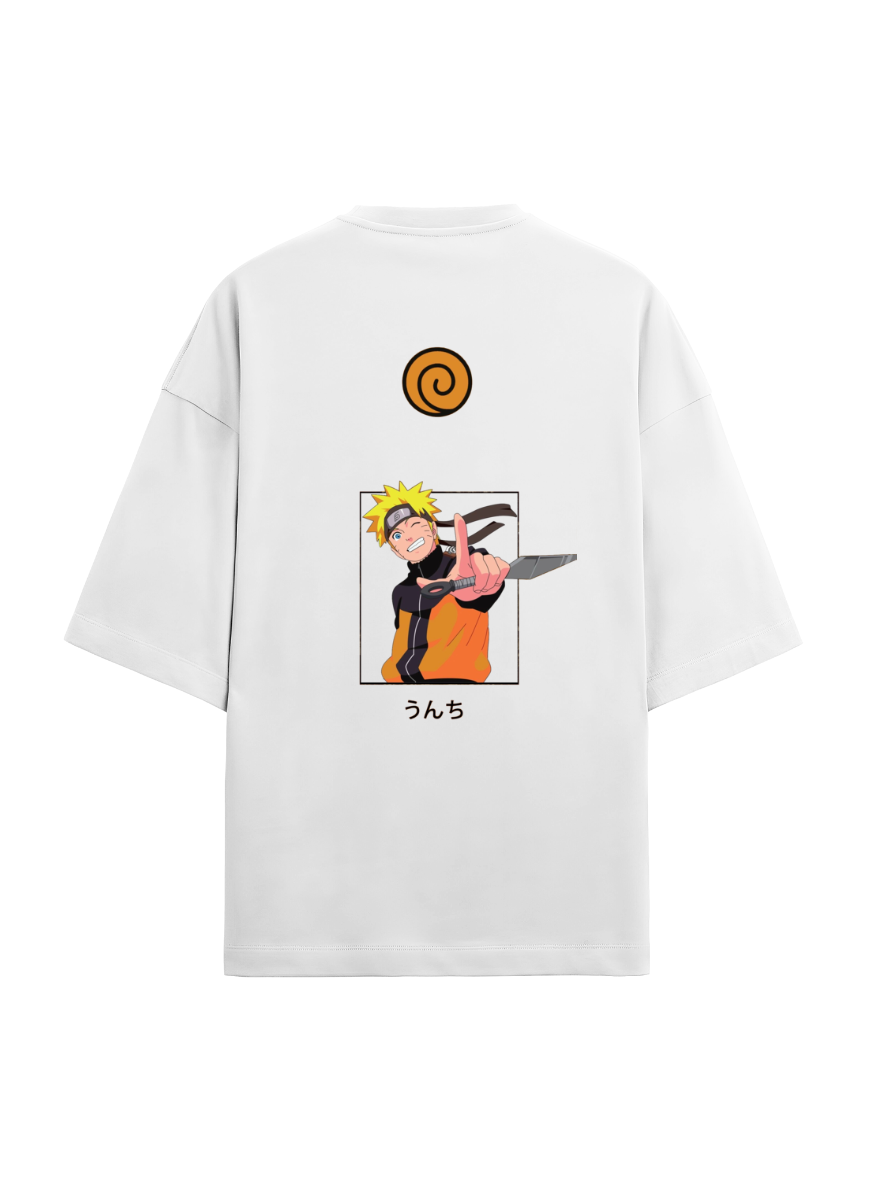 Naruto Uzumaki oversized terry t-shirt/co ord set