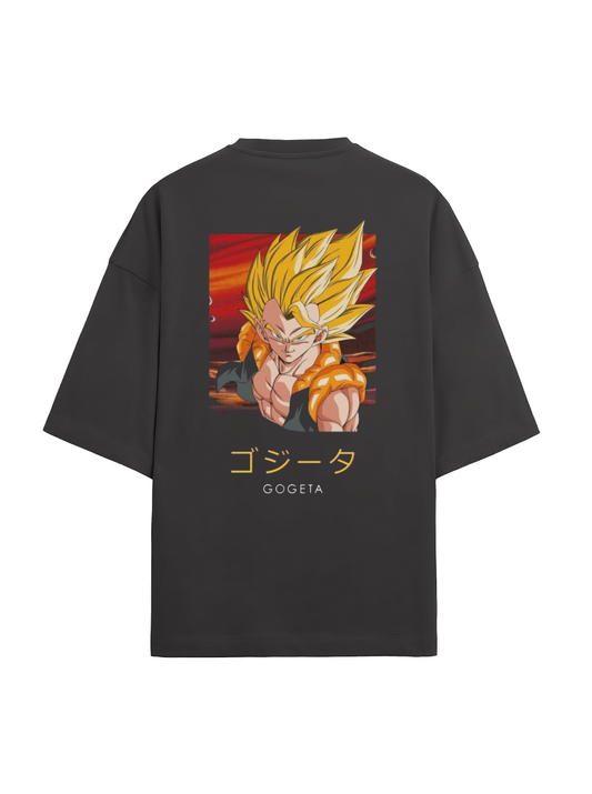 Gogeta x Dragon Ball oversized terry t-shirt/co ord set