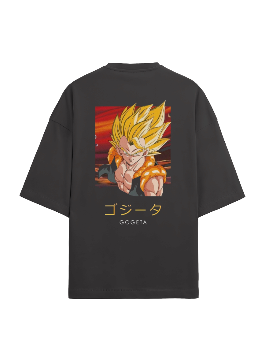 Gogeta x Dragon Ball oversized terry t-shirt/co ord set