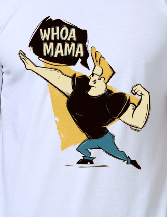 Johnny Bravo supima t-shirt