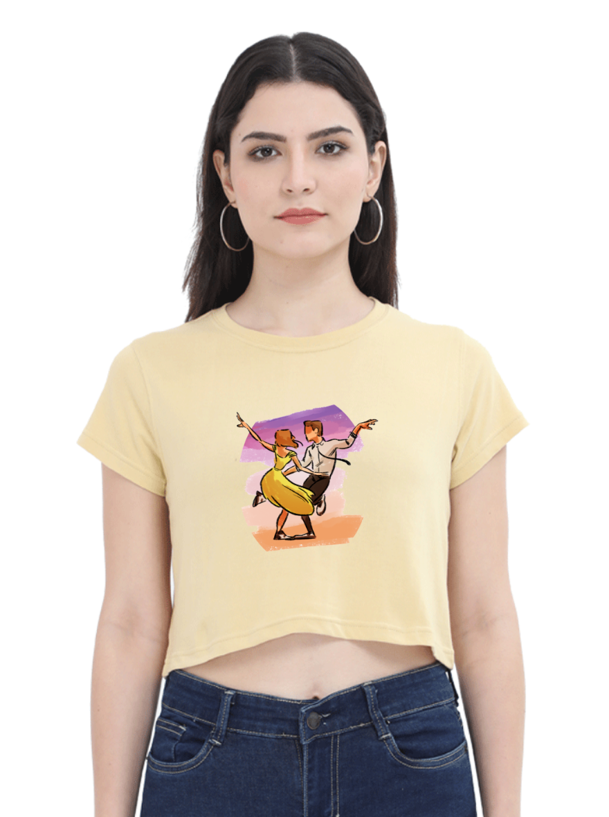 La La Land crop top