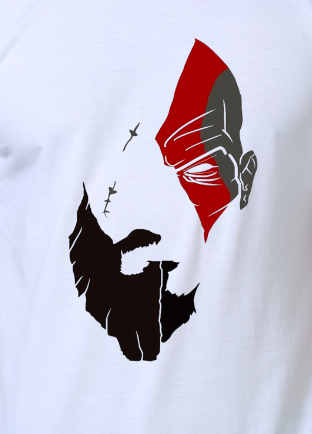 Kratos x God of War supima t-shirt