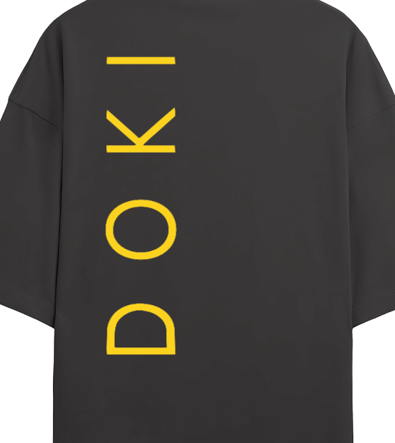 Doki oversized terry t-shirt/co ord set