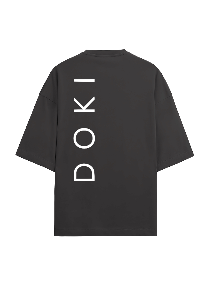 Doki oversized terry t-shirt/co ord set